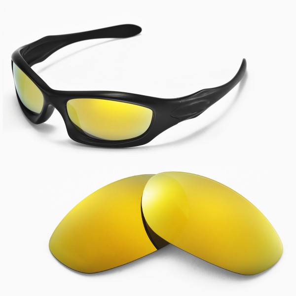 Walleva Replacement Lenses for Oakley Monster Dog Sunglasses